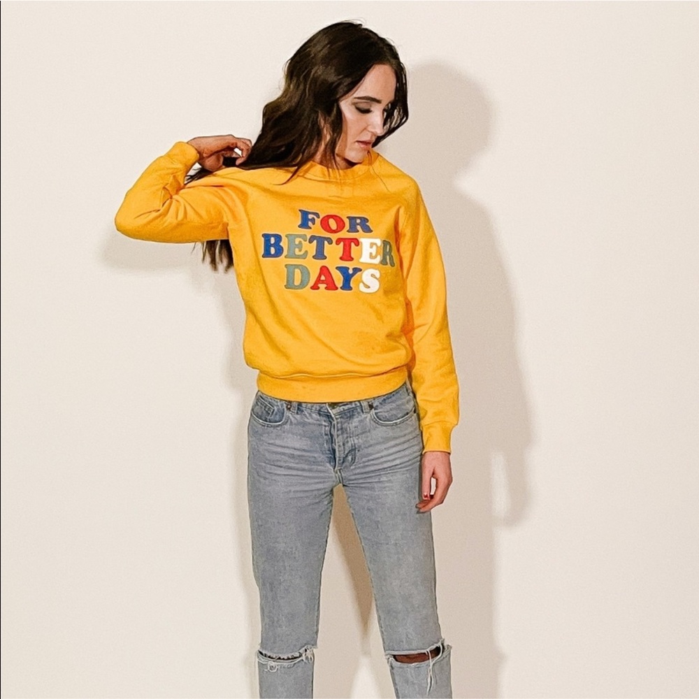 For Better Days Vintage Sweatshirt